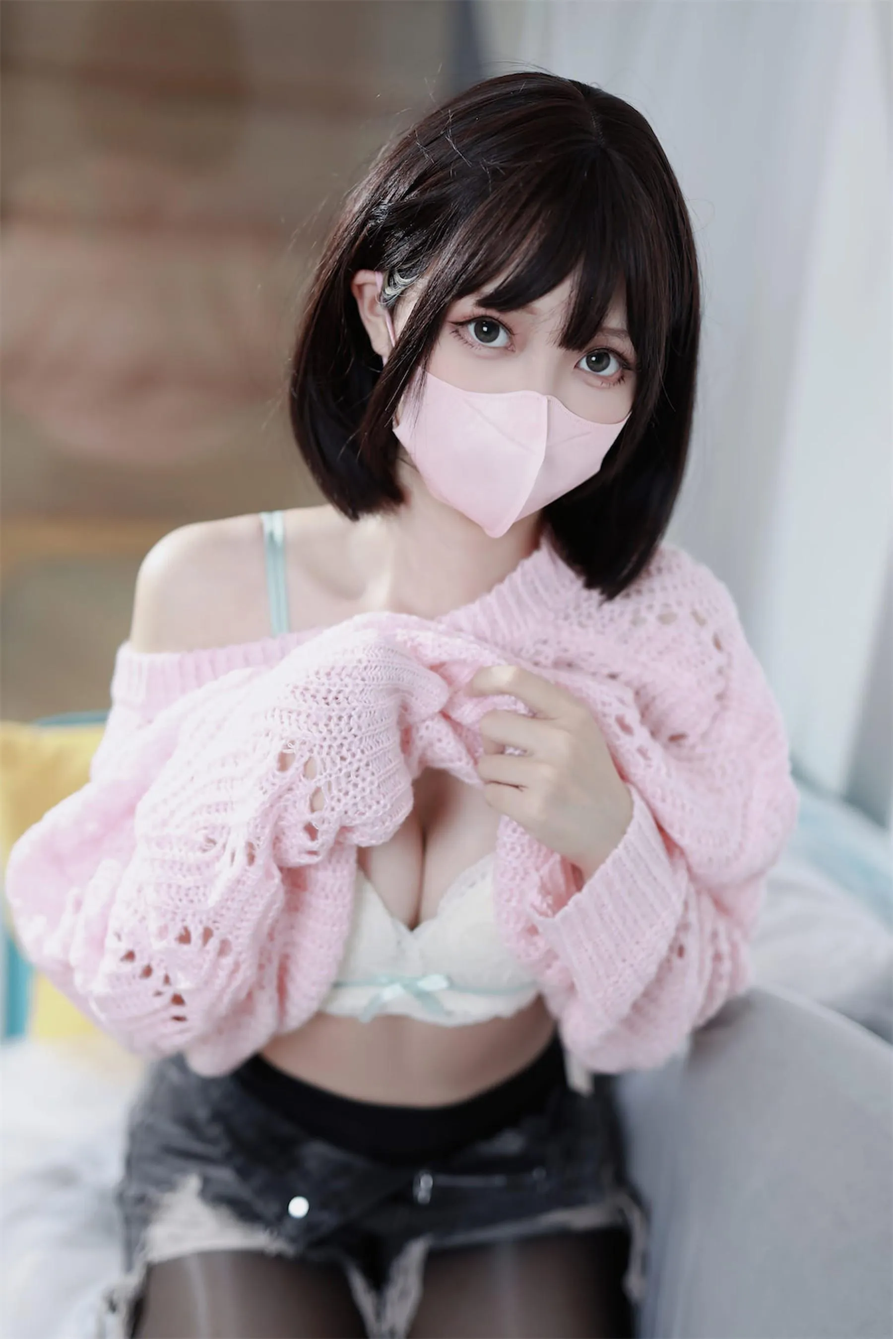 洛桑w伊梓 – NO.08 升玖老师 毛衣 [41P]插图7
